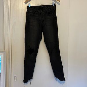 Flying Monkey Black Distressed Jeans